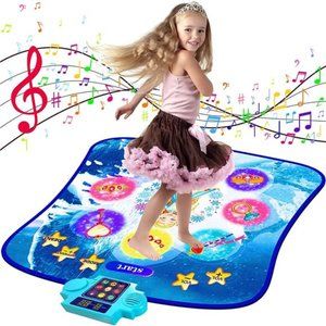 Dance Mat Games Toys -  Kids Dance Rhythm Step Play Mat Dance Musical Pad